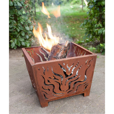 Esschert Design – Brasero en acier Corten 30 cm