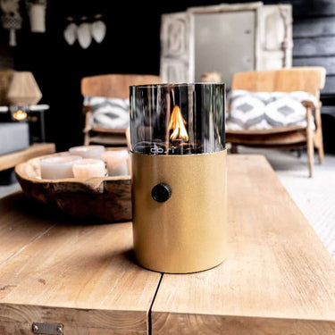 Cosi Fires - Lanterne à gaz Cosiscoop Original Gold Smoked