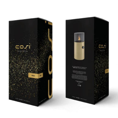 Cosi Fires - Lanterne à gaz Cosiscoop Original Gold Smoked