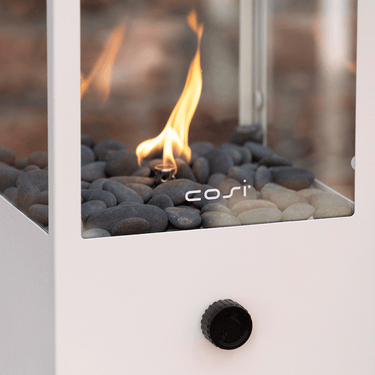 Cosi Fires - Cosiscoop Dome Gaslantaarn Wit