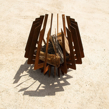 RUIGG - Brasero Vurig en Acier Corten