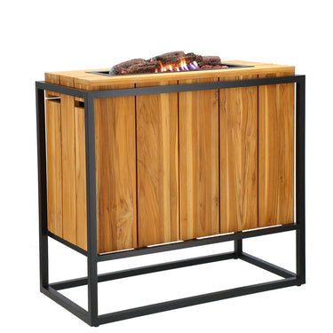 Cosi Fires - Cosiloft Divider cadre noir / teck (88cm)