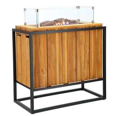 Cosi Fires - Cosiloft Divider cadre noir / teck (88cm)