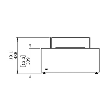 EcoSmart Fire - Base 30 beton vuurtafel