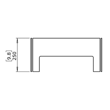 EcoSmart Fire - pare-vent ignifuge carré 53 cm