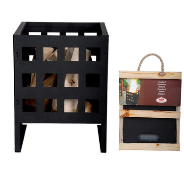 Esschert Design - Brasero carré noir