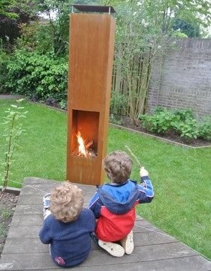 GardenmaxX - Brasero Amayo XL Corten