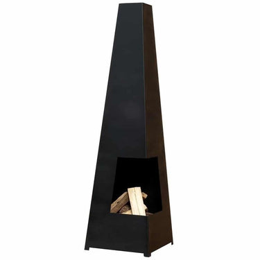 GardenmaxX - Brasero de jardin Chacana noir
