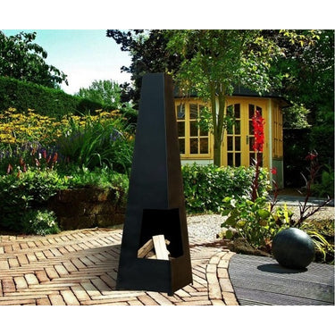 GardenmaxX - Brasero de jardin Chacana noir