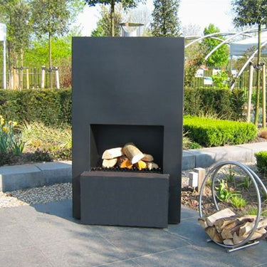 GardenmaxX - Brasero de jardin Pinacate Noir