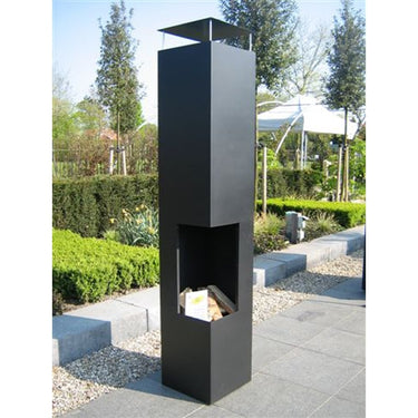GardenmaxX - Brasero de terrasse Tacora XXL Noir
