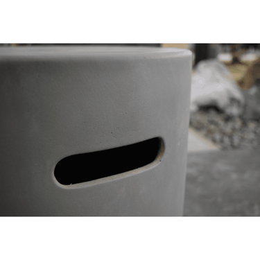 Elementi - Cache-bouteille de gaz petit modèle aspect béton gris