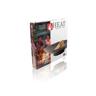 HEAT - Bol de feu classique Ø 80 cm Noir