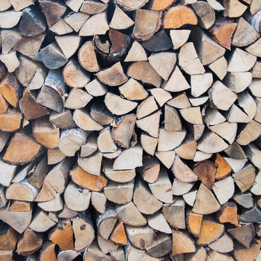 Bois de bouleau séché au four