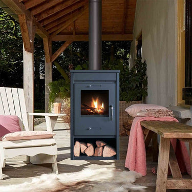 Livin' Flame - Poêle à bois Bergen Anthracite