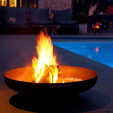 MOODZ - Bol de feu Feet & Handle en acier corten (Ø 100 cm)