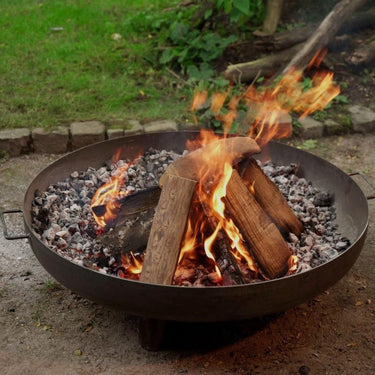 MOODZ - Bol de feu Feet & Handle en acier corten (Ø 100 cm)