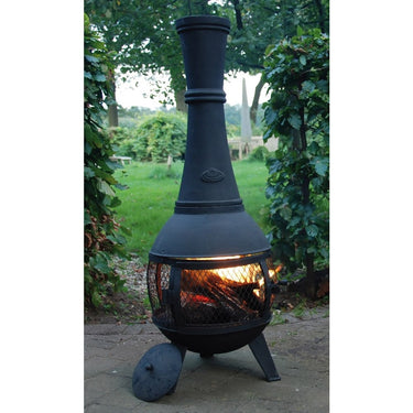 Cheminée de jardin en fonte avec porte - Esschert Design
