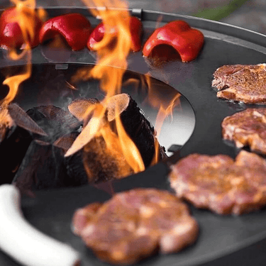 CookKing - Foyer et grill de jardin Santos Premium