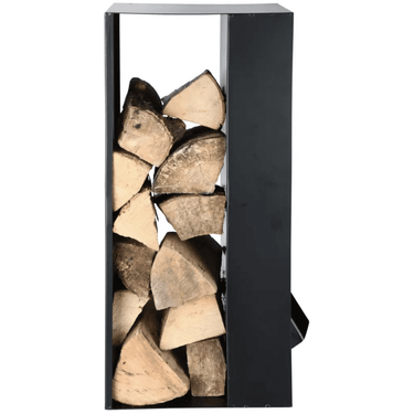 Esschert Design - Rangement pour bois de chauffage avec ustensiles de cheminée