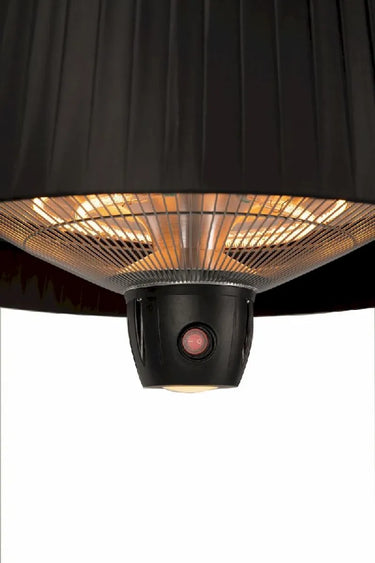 Sunred - Heater Artix Hanging Noir 1500