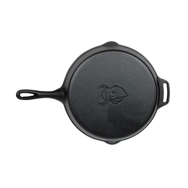 Poêle à frire en fonte avec manche 30 cm - Valhal Outdoor