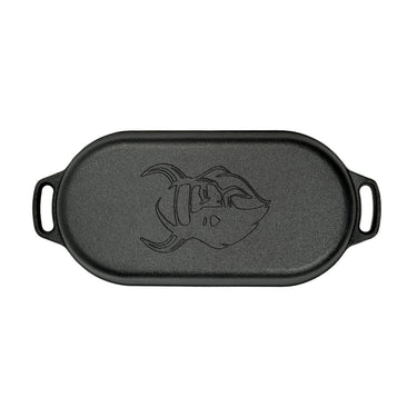 Cocotte de cuisson en fonte ovale 2 litres - Valhal Outdoor