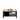 Cosi Fires - Table brasero Cosiflow Carré Noir / Teck (100 cm)