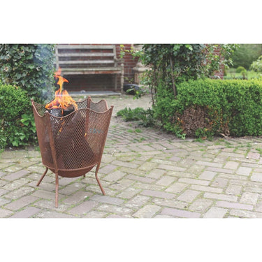 Esschert Design - Brasero en maille rouille