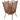 Esschert Design - Brasero en maille rouille