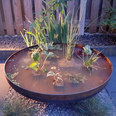 Brasero en acier corten (Ø 60 cm)
