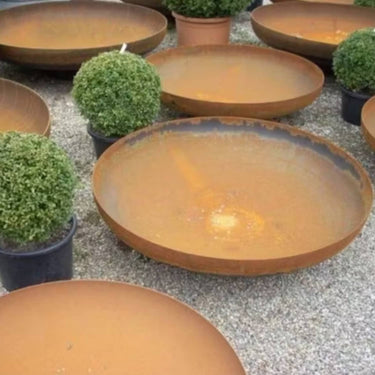Brasero en acier corten (Ø 150 cm)