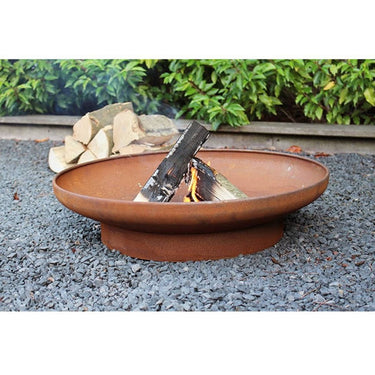 Maison et Jardin - Brasero - Couleur rouille Ø 60 cm